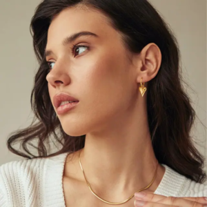 Sara Heart Earrings